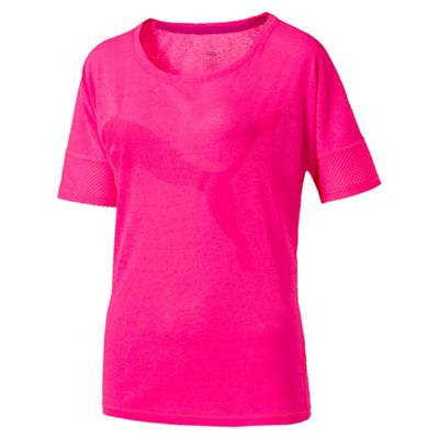 Puma Women's Bright pink Loose t-shirt